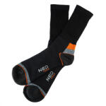 NEO TOOLS Șosete de lucru, lungi, 70% bumbac, 30% poliester, călcâi întărit, respirabile, 43-45 (82-351)