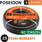 NAKAYAMA furtun de grădină POSEIDON, 5 straturi, 5/8"x15m (GH5815)