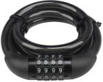 BORMANN Pro Lacăt motocicletă, 120cm, grosime 12mm, cu încuietoare combinată (BLK1345)