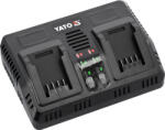 TOYA Încărcător acumulator pentru scule, dublu 18V 2.2A (YT-828499)