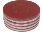 TOYA Disc fibros velcro 150 mm / P120, 8 găuri, 50 buc (YT-834595)