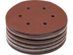 TOYA Disc fibră tip arici 150 mm / P240, 6 găuri, 50 buc (YT-834589)