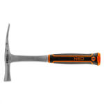 NEO TOOLS Ciocan pentru zidărie (lat) 600g, monobloc, mâner bicomponent (25-105) - mistertools Ciocan