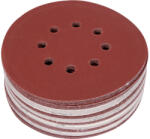 TOYA Disc fibros velcro 150 mm / P240, 8 găuri, 50 buc (YT-834599)