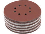 TOYA Disc fibros velcro 150 mm / P220, 8 găuri, 50 buc (YT-834598)