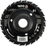 TOYA Disc de tăiere răspăluit zimțat #1 115 mm (YT-59173) Pila