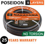 NAKAYAMA furtun de grădină POSEIDON, 5 straturi, 1/2"x15m (GH1215)