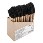 NEO TOOLS Șireturi pentru încălțăminte 150cm, negru (82-391)
