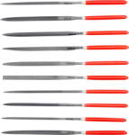 TOYA Set pile de precizie 10 piese 4x160 mm (YT-6164) Pila
