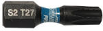 Bormann bit torx impact S2 x-pro t27x25mm 2 buc (BHT3700-2) - mistertools Set capete bit, chei tubulare