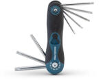 Bormann set TORX pliabil 8 piese, perforate, T9-T40 (BHT7258) Cheie torx