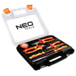 NEO TOOLS Set unelte 1000V, izolate, 7 bucăți (01-237) Cleste