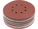 TOYA Disc fibră tip arici 150 mm / P150, 8 găuri, 50 buc (YT-834596)