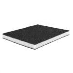 GRAPHITE Șlefuitor cu Spumă, 120x95x10mm, K60 (55H912) - mistertools