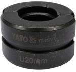 TOYA Inserție de sertizare tip U 20 mm (YT-21741) - mistertools Cleste