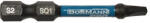 Bormann bit de înșurubare S2 X-Pro SQ1x50mm, 2 buc. (BHT3630-2) - mistertools Set capete bit, chei tubulare