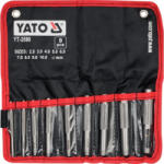 TOYA Set poansoane pentru piele 9 piese 2, 5-10 mm (YT-3590)