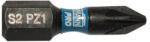 Bormann bit pozi impact S2 x-pro pz1x25mm 2 buc (BHT3650-2) - mistertools Set capete bit, chei tubulare