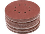 TOYA Disc fibros velcro 150 mm / P40, 8 găuri, 50 buc (YT-834591)