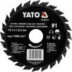 TOYA Disc de tăiere tip răspăluit 115 mm (YT-59171) Pila