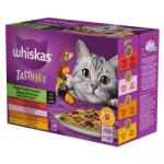 Whiskas alutasak 12 pack eledel macskák részére a séf ajánlata ízesítéssel 12x85 g 12 x 85 g