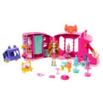 Mattel Set de joaca Enchantimals- Vehicul Glam Party (HPB34) Figurina