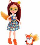 Mattel Enchantimals- Papusi Cu Animalute Felicity Fox Si Flick (FXM71) Figurina