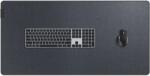Artimo Desk Mat - Loom Series - Premiu stofă mousepad L (90x45 cm) - gri închis (artimo-loom-dark-l) Mouse pad