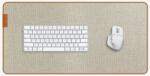 Artimo Desk Mat - Loom Series - Premiu stofă mousepad S (60x30 cm) - Bej (artimo-loom-beige-s) Mouse pad