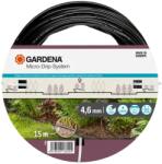 GARDENA MD (Micro-Drip-System) föld feletti csepegtető cső, 3/16"-4, 6mm, 15 méter (1362-29)