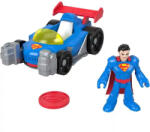 Mattel Fisher-Price Superman - Supermobile autó Superman figurával és kilövővel, DC Super Friends (JFJ69) - morzsajatekbolt