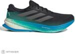 Adidas SUPERNOVA RISE 2 cipő, fekete/metál/zöld (UK 7) Férfi futócipő