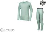 Sensor MERINO AIR SET gyerek szett, bazsalikomzöld (120)
