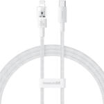 Baseus - Data Cable Gem (P10373001211-01) - USB-C - Lightning, Gyors töltés 20W, 2m - Holdfehér