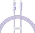 Baseus - Adatkábel Gem (P10373000511-00) - Type-C to Type-C, Szupergyors Töltés 100W, 1m - Nebula Purple