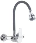 DuraHome 49015 EMAS Mosogató csaptelep, fali, szürke (033602648)