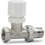 Luxor 3/4˝ RD2501 termosztatikus rad. szelep, egyenes, termosztát opcióval