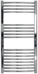 m-tech StarWave 2.0 400mmx1600mm ívelt csőradiátor, króm, EN442