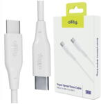 Allity Cablu de date si incarcare Allity AUC-02 USB-C to USB-C 60W 1m Alb - vexio