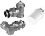Honeywell Termosztatikus radiátorszelep SZETT - eurokónuszos, sarok, KM, DN15 (T3019+V2036+V2437) (VTL3036ES15)