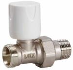 Luxor 1/2˝ RD111 kéziállítású rad. szelep, egyenes, műa. /rézcsőhöz (24x19)