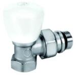 Giacomini 1/2˝ R5A R5 TG (R5 X 033) radiátorszelep sarok, kézi forgatógombos