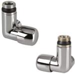 Icma art. 1143 dizájn térsarok visszatérő szelep, 1/2" M24x1, 5, réz- és műanyag csövekhez, króm