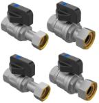 Arco egyenes kazánbekötő szett; hollandis 2x1/2˝BM+2x3/4˝BM KVC05 (KVC05)