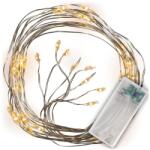 Nexos LED Karácsonyi fény vezeték 48 LED meleg fehér (BI11023)