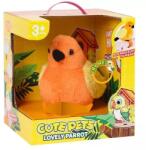 Global Express Hangot adó, felcsíptethető plüss papagáj