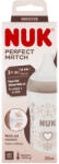 Nuk Perfect Match cumisüveg hőmérővel 260ml (szív)