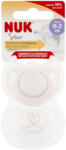 Nuk Star szilikon cumi 0-2hó 2 db (lány)