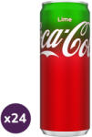 Coca-Cola Lime cola- és lime ízű szénsavas üdítőital (24x330 ml)