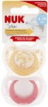 Nuk Star szilikon cumi 6-18hó 2 db (lány)